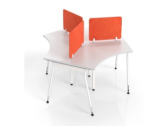 Sound-Absorbing Desk Divider: Enhancing Office Comfort