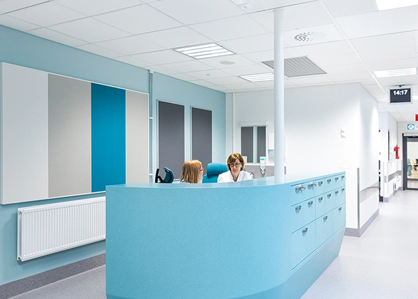 Acoustic Sound Absorbing Panels for Healthcare