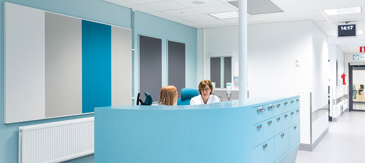 Acoustic Sound Absorbing Panels for Healthcare