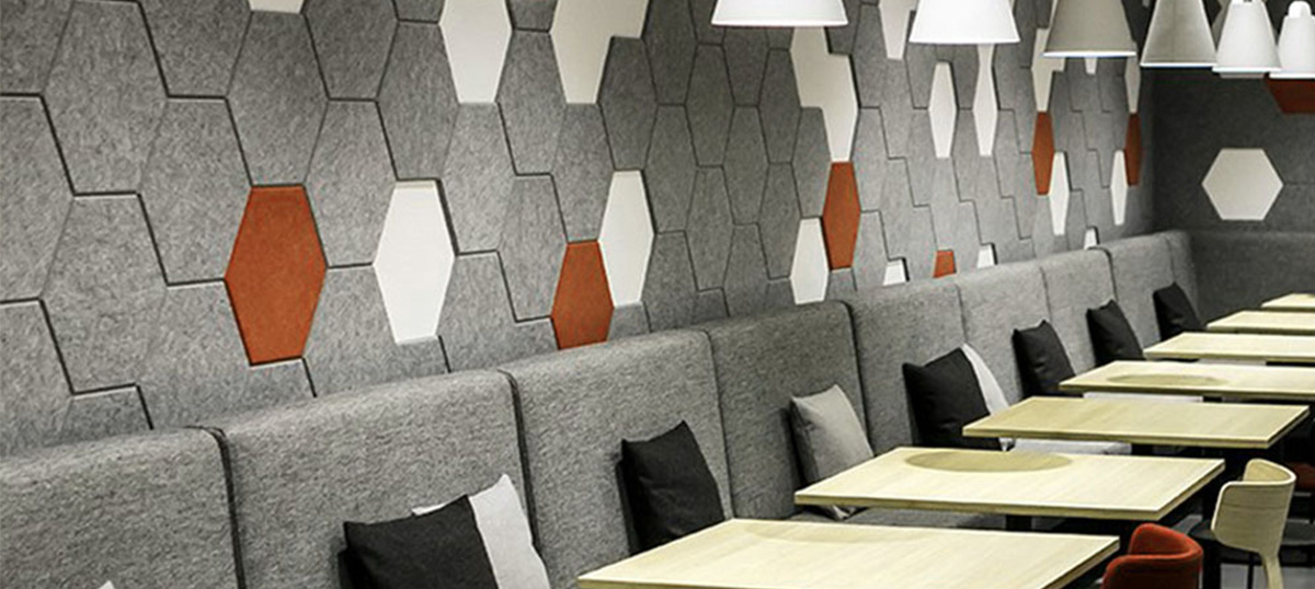Acoustic Sound Absorbing Panels for Restaurants