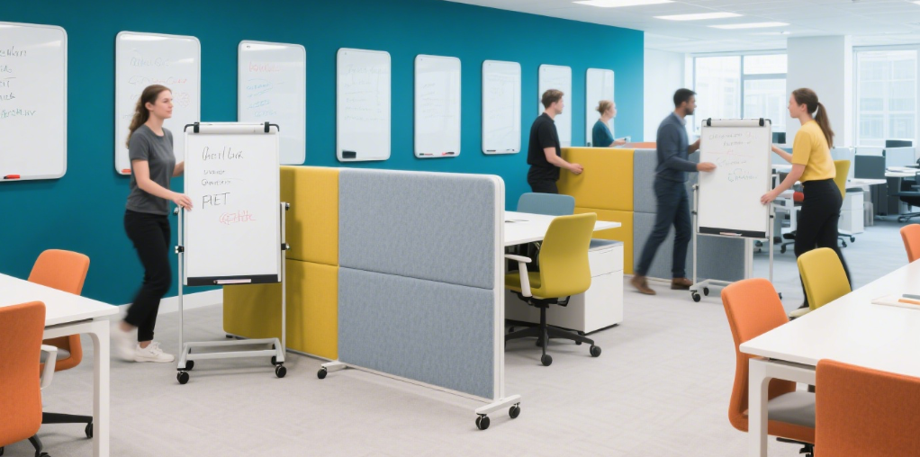 Boost Productivity & Creativity: The Power of Acoustic Whiteboards